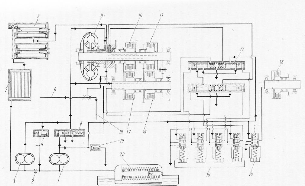 Электрическая схема белаз 7540