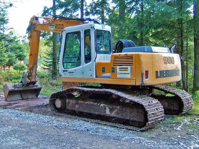 Liebherr R 900 B - Экскаваторы Liebherr - Каталог